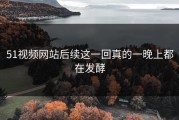 51视频网站后续这一回真的一晚上都在发酵